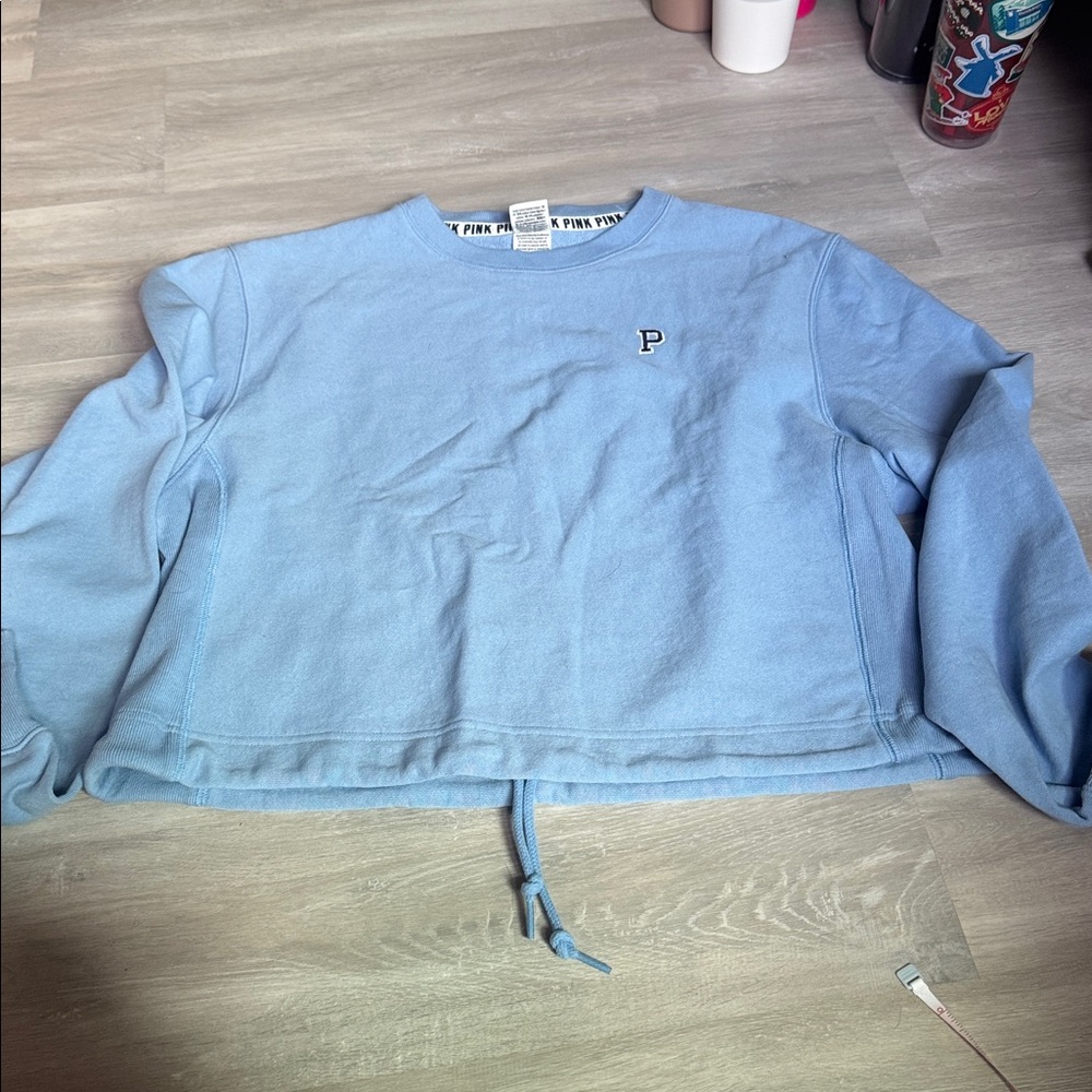 Victoria's Secret Pink Blue Crewneck size medium